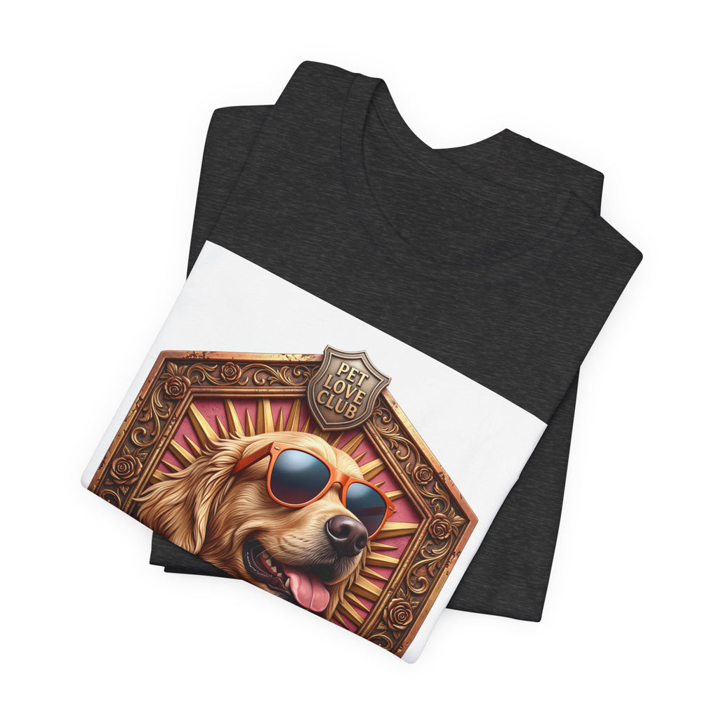 Dog T-Shirt — 'Our Best Friends' Golden Retriever Graphic Tee