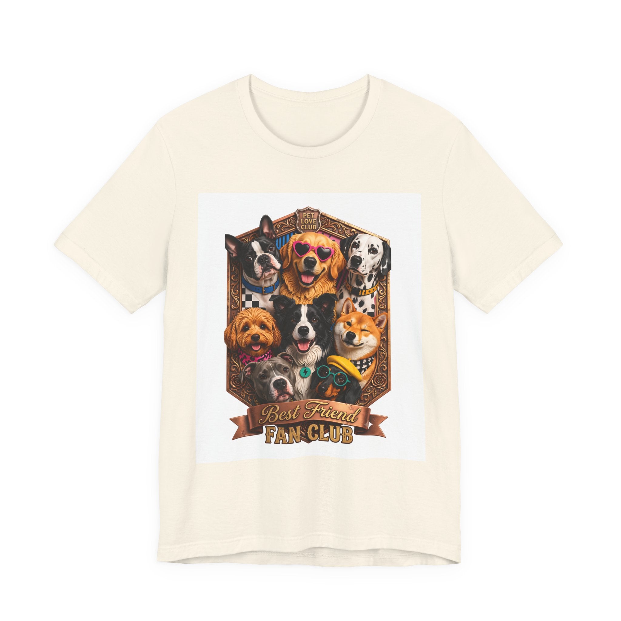Dog Lover T‑Shirt - "Best Friends Fan Club" Graphic Tee