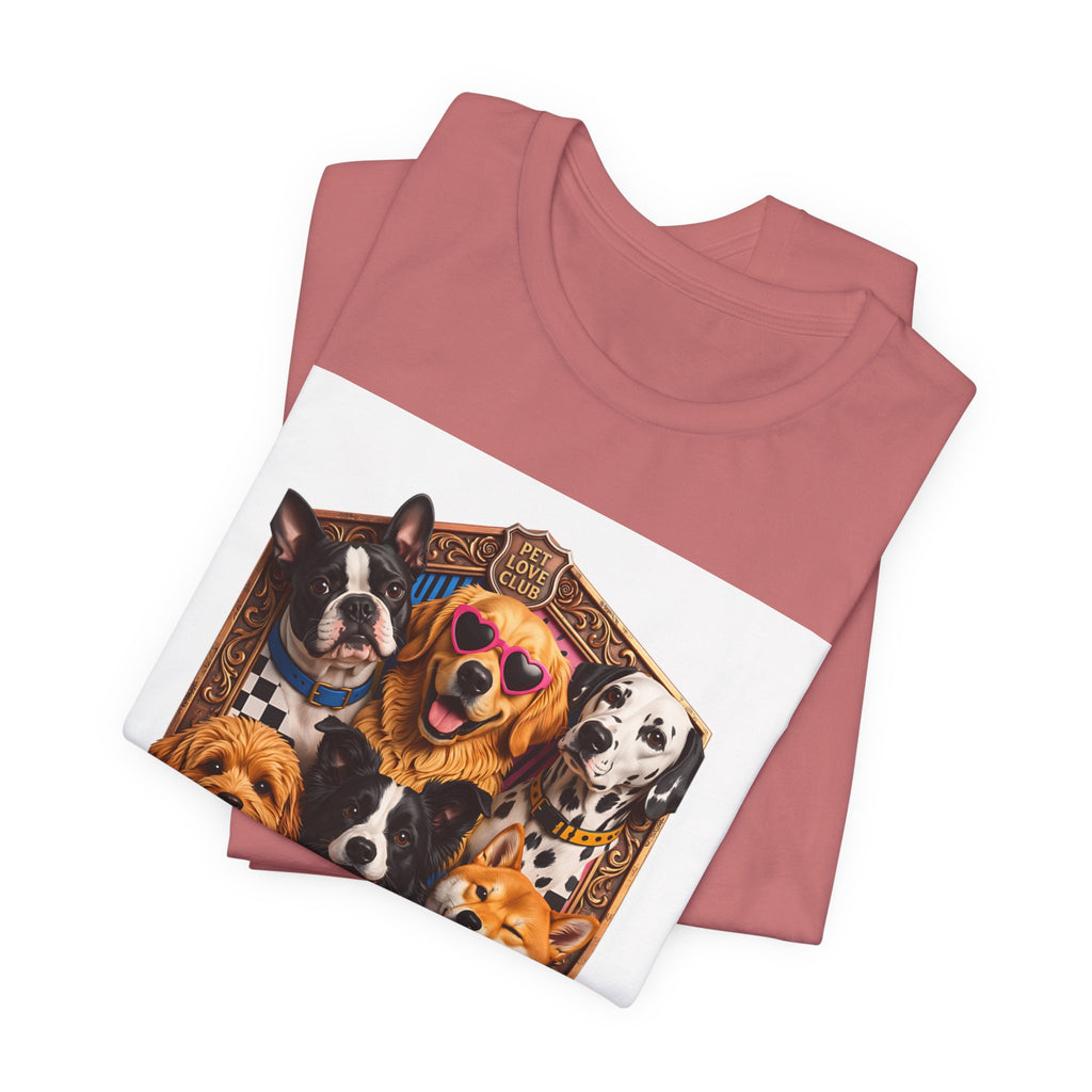 Dog Lover T‑Shirt - "Best Friends Fan Club" Graphic Tee