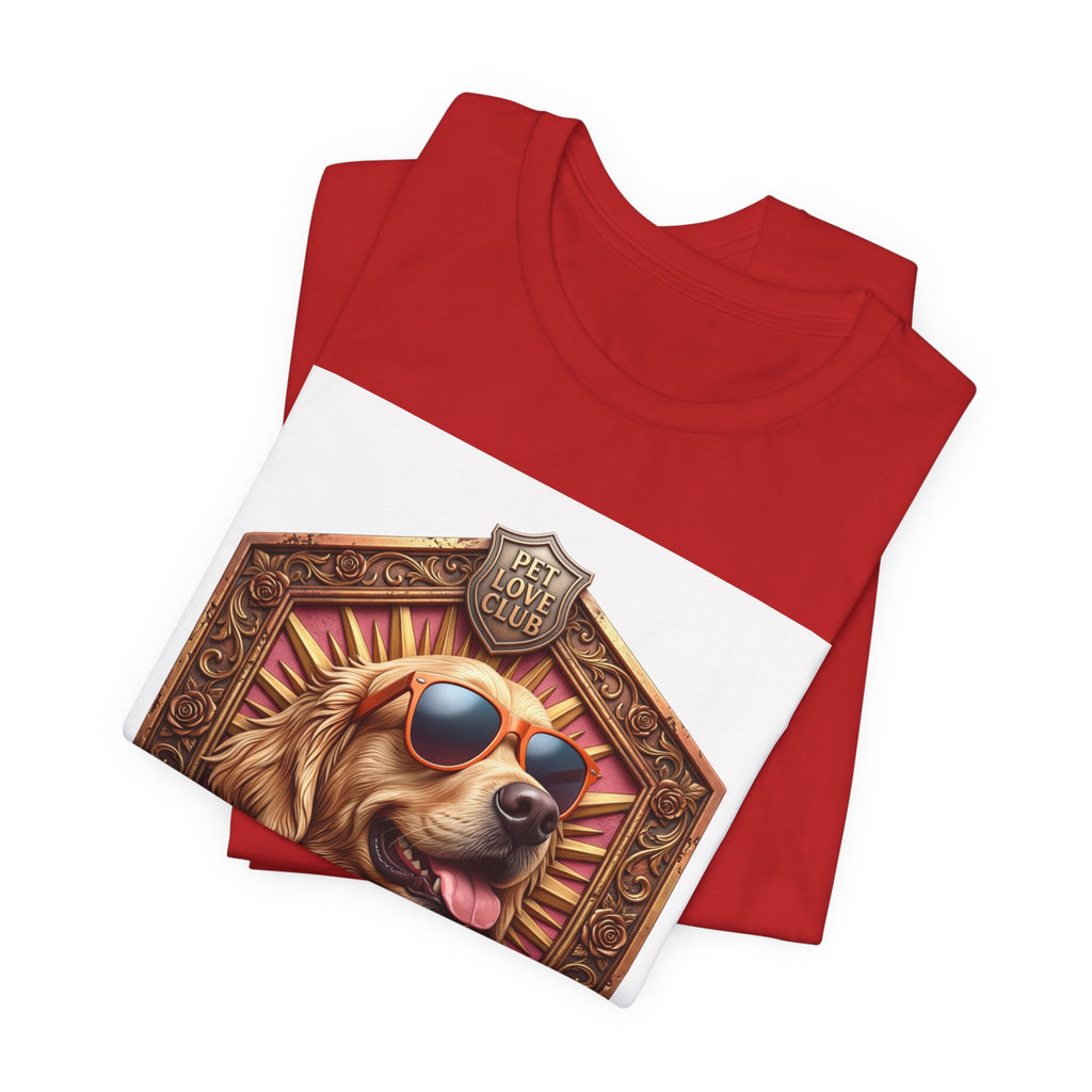 Dog T-Shirt — 'Our Best Friends' Golden Retriever Graphic Tee