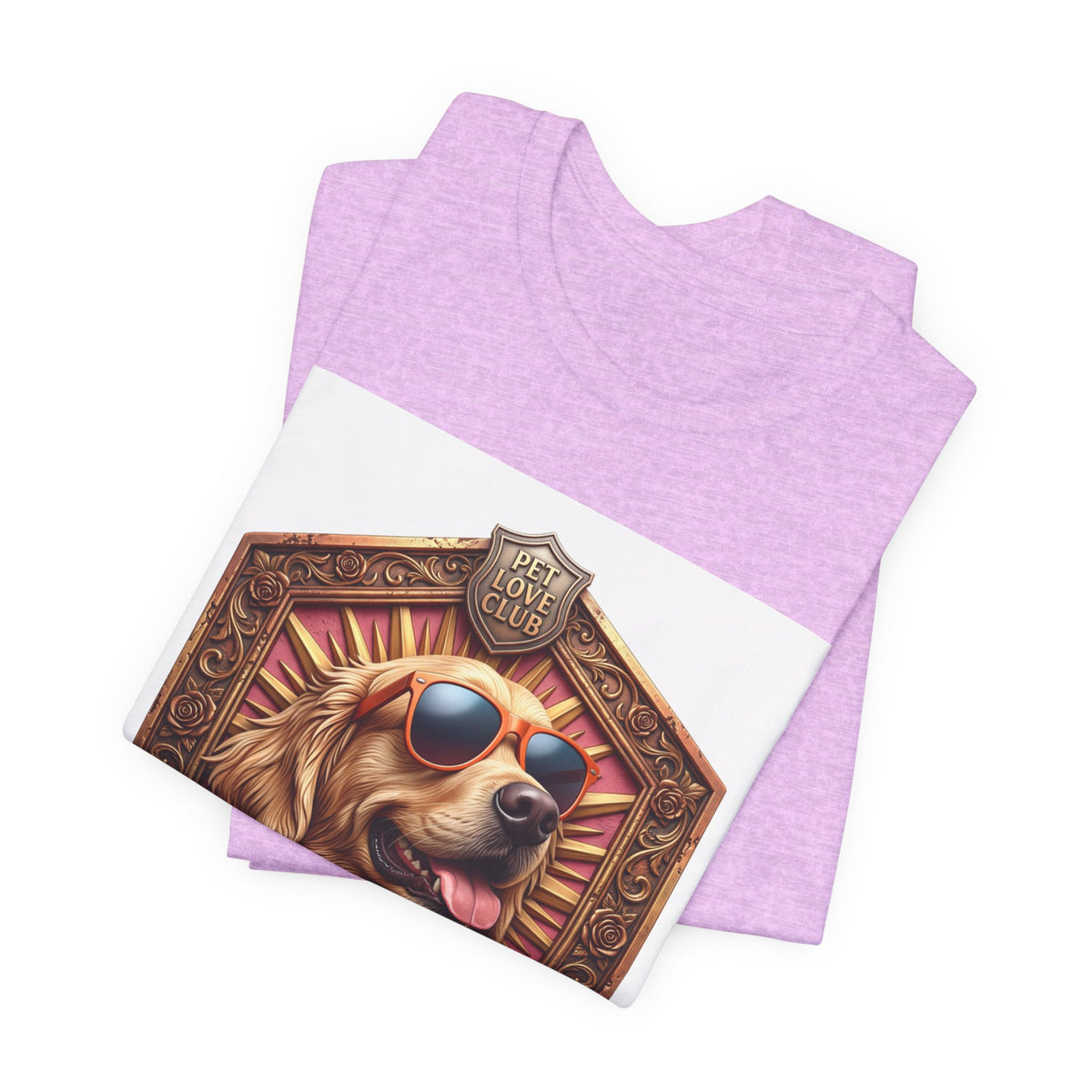 Dog T-Shirt — 'Our Best Friends' Golden Retriever Graphic Tee