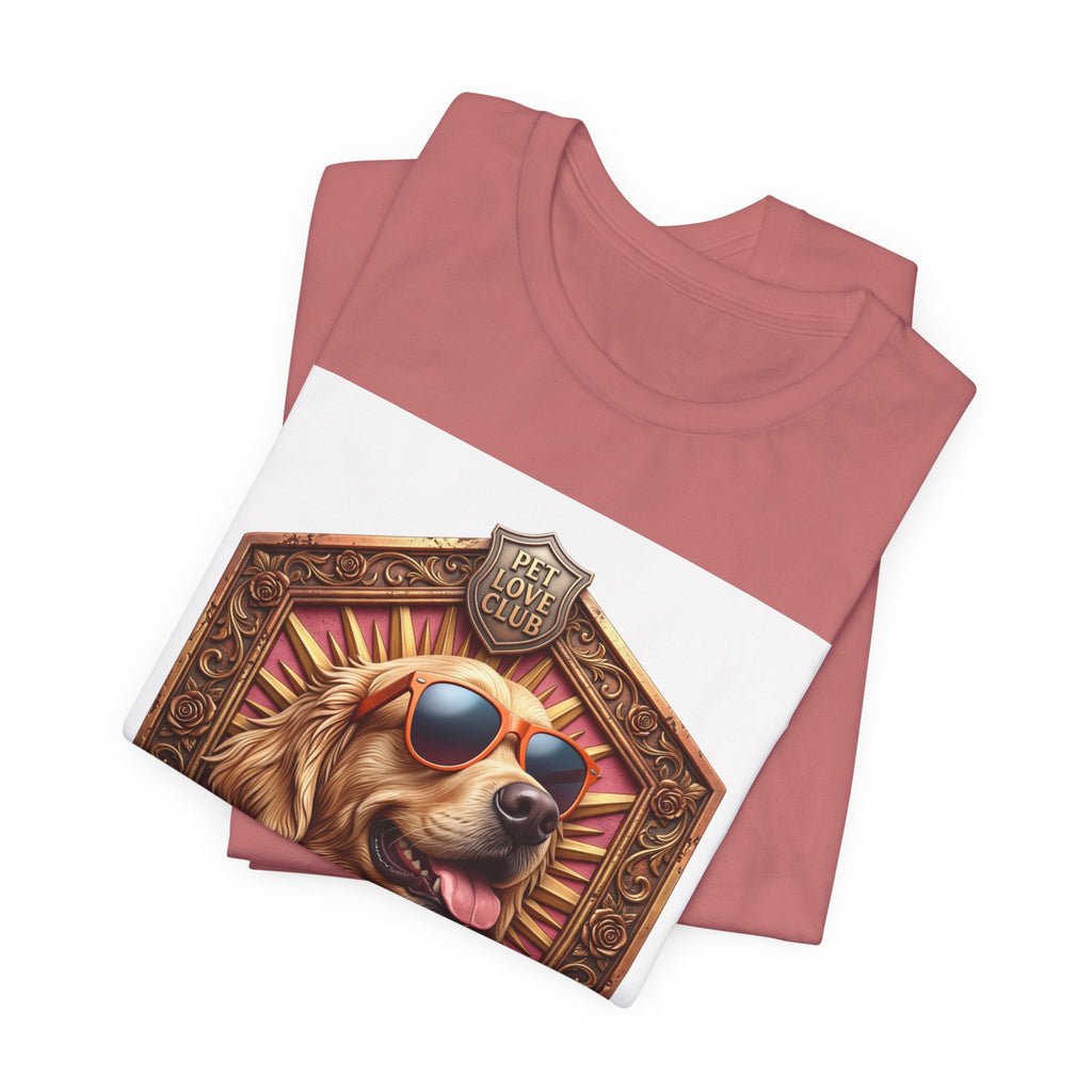 Dog T-Shirt — 'Our Best Friends' Golden Retriever Graphic Tee