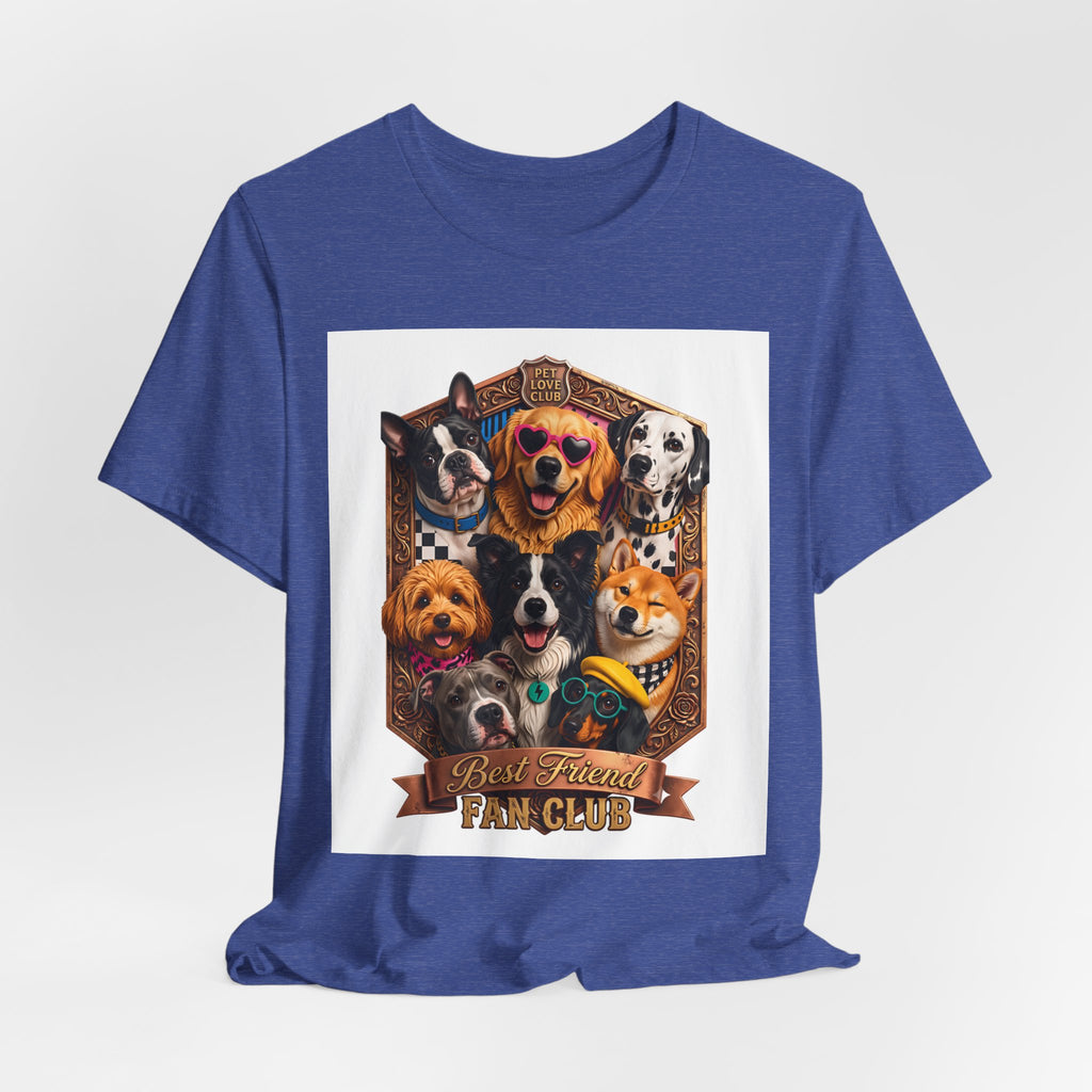 Dog Lover T‑Shirt - "Best Friends Fan Club" Graphic Tee