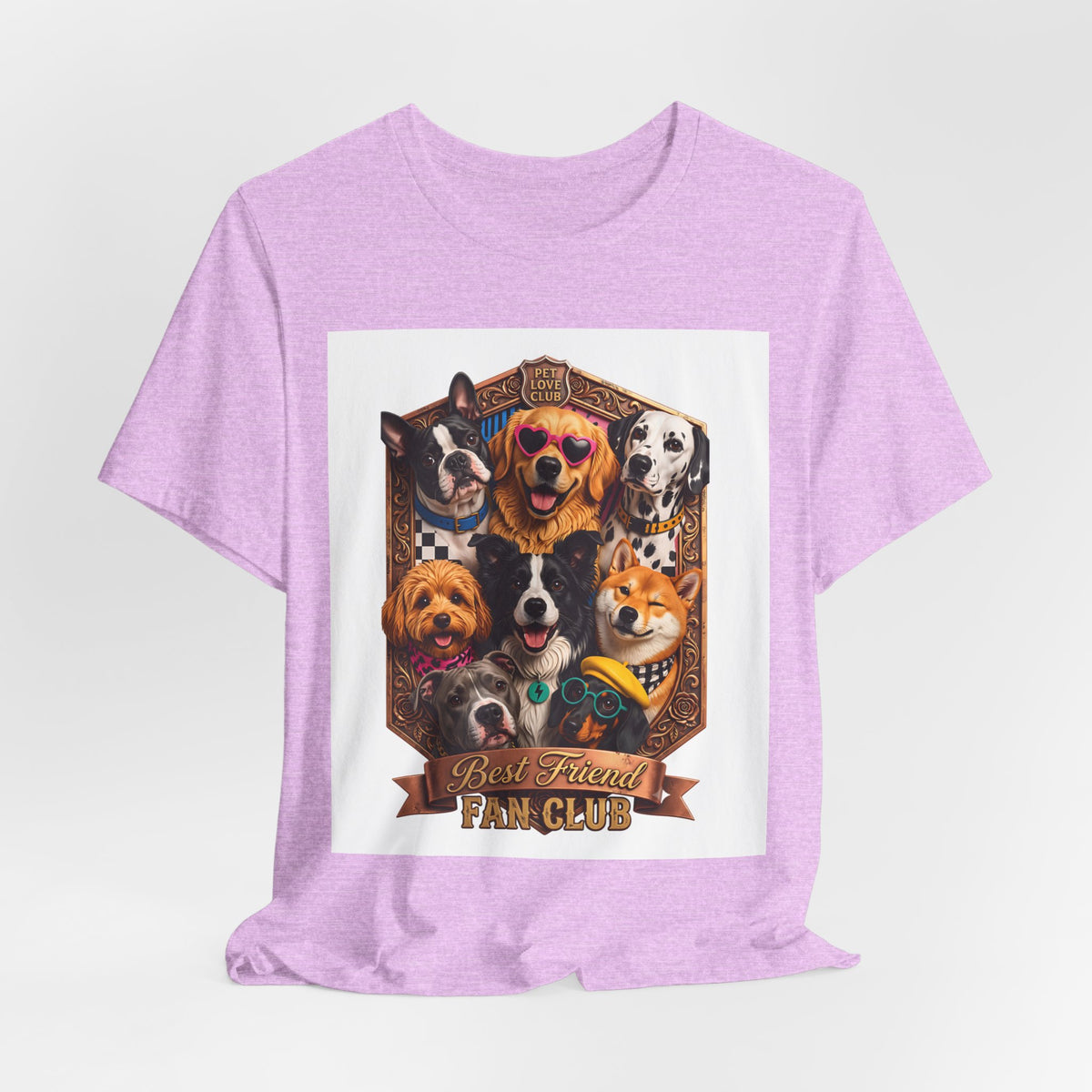 Dog Lover T‑Shirt - "Best Friends Fan Club" Graphic Tee