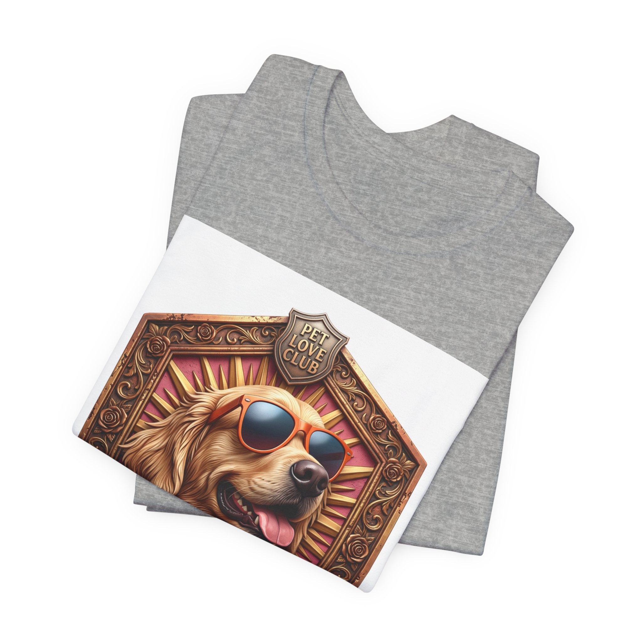 Dog T-Shirt — 'Our Best Friends' Golden Retriever Graphic Tee