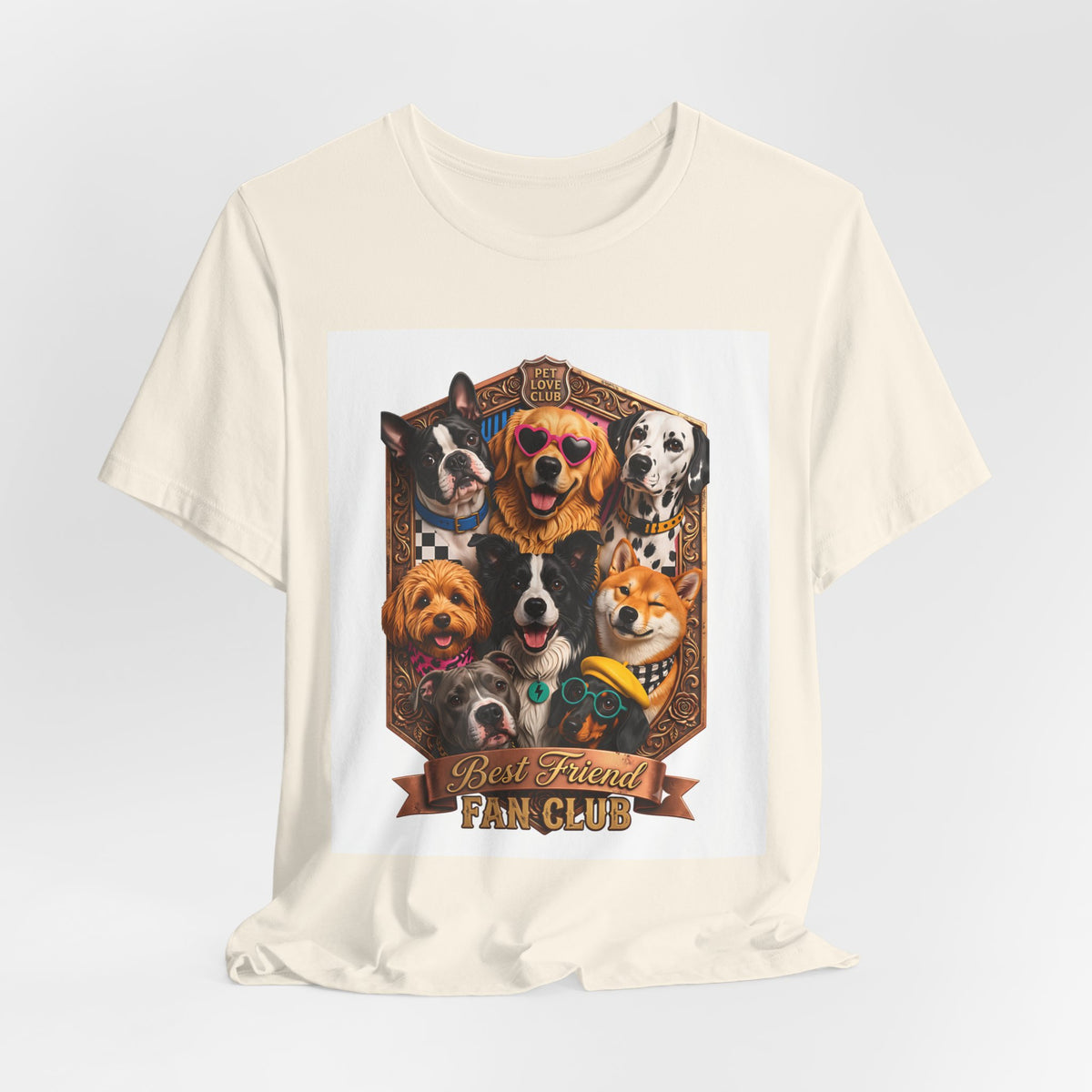 Dog Lover T‑Shirt - "Best Friends Fan Club" Graphic Tee