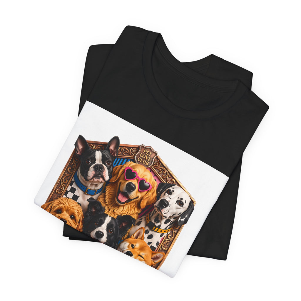 Dog Lover T‑Shirt - "Best Friends Fan Club" Graphic Tee