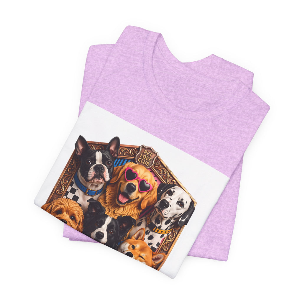 Dog Lover T‑Shirt - "Best Friends Fan Club" Graphic Tee