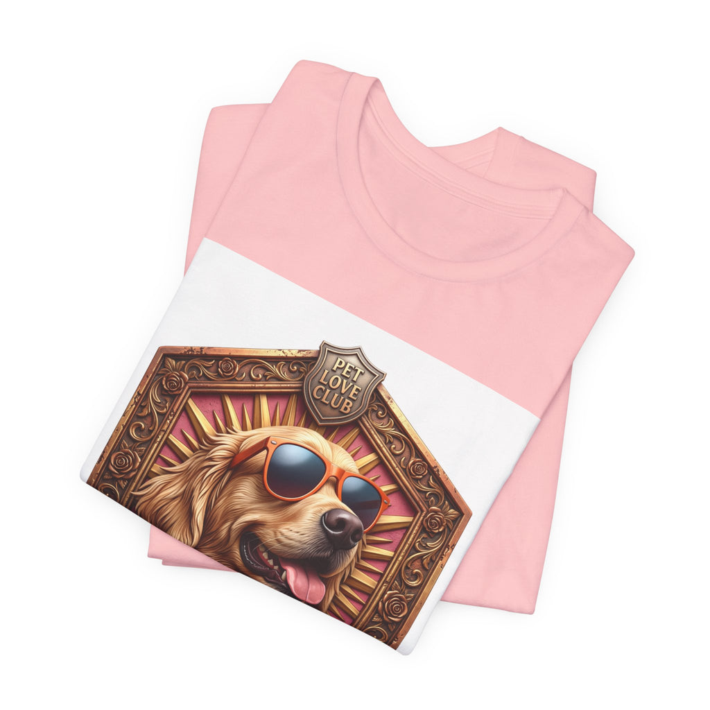 Dog T-Shirt — 'Our Best Friends' Golden Retriever Graphic Tee