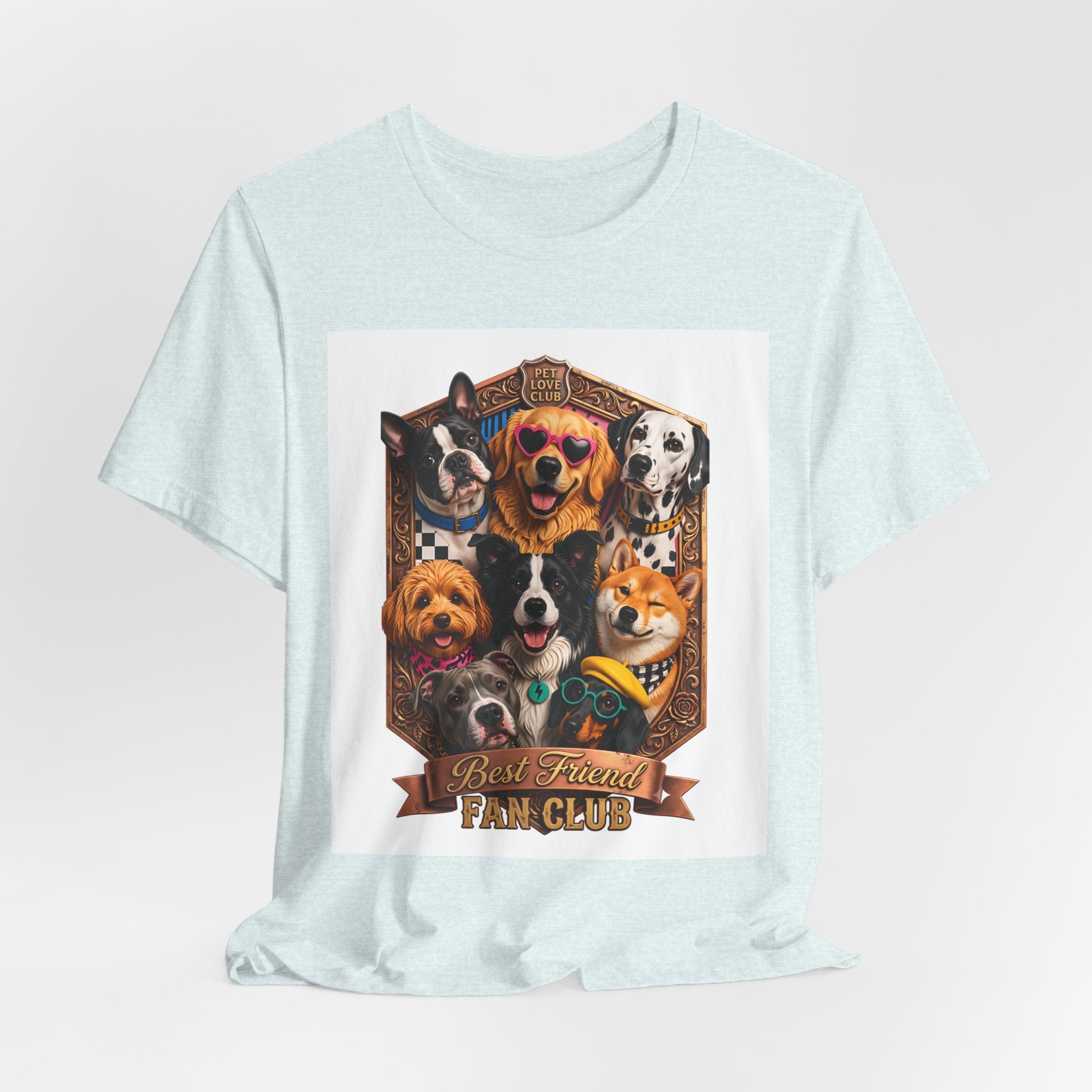 Dog Lover T‑Shirt - "Best Friends Fan Club" Graphic Tee