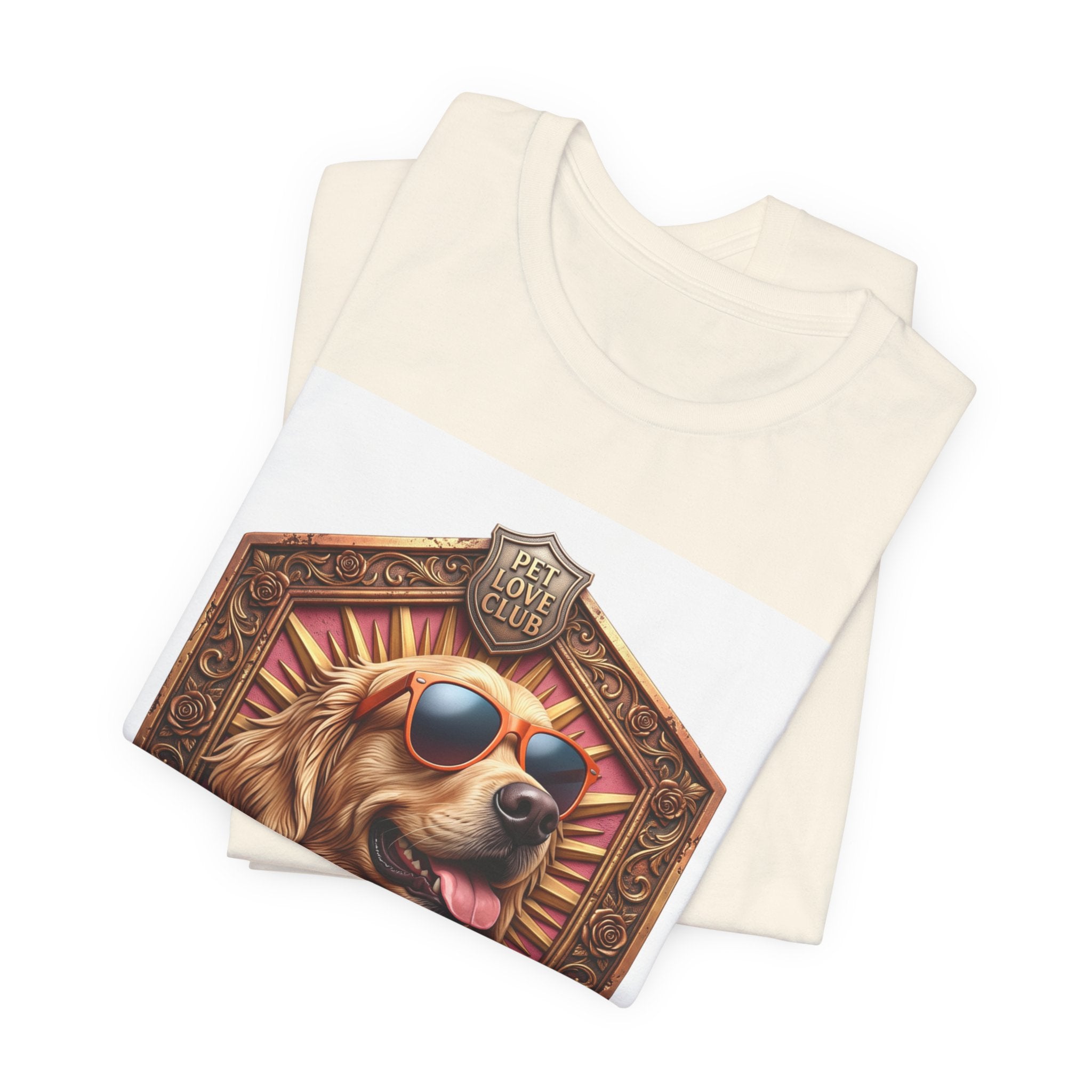 Dog T-Shirt — 'Our Best Friends' Golden Retriever Graphic Tee