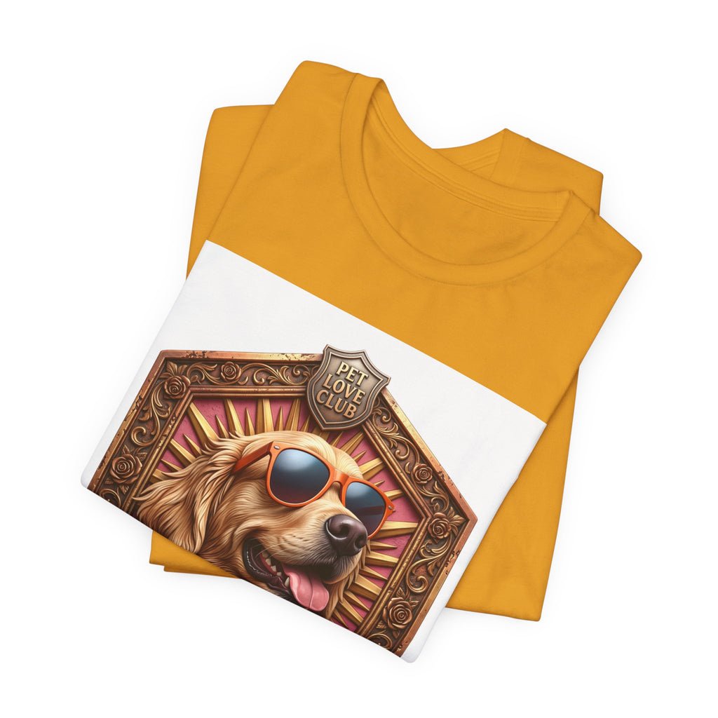 Dog T-Shirt — 'Our Best Friends' Golden Retriever Graphic Tee