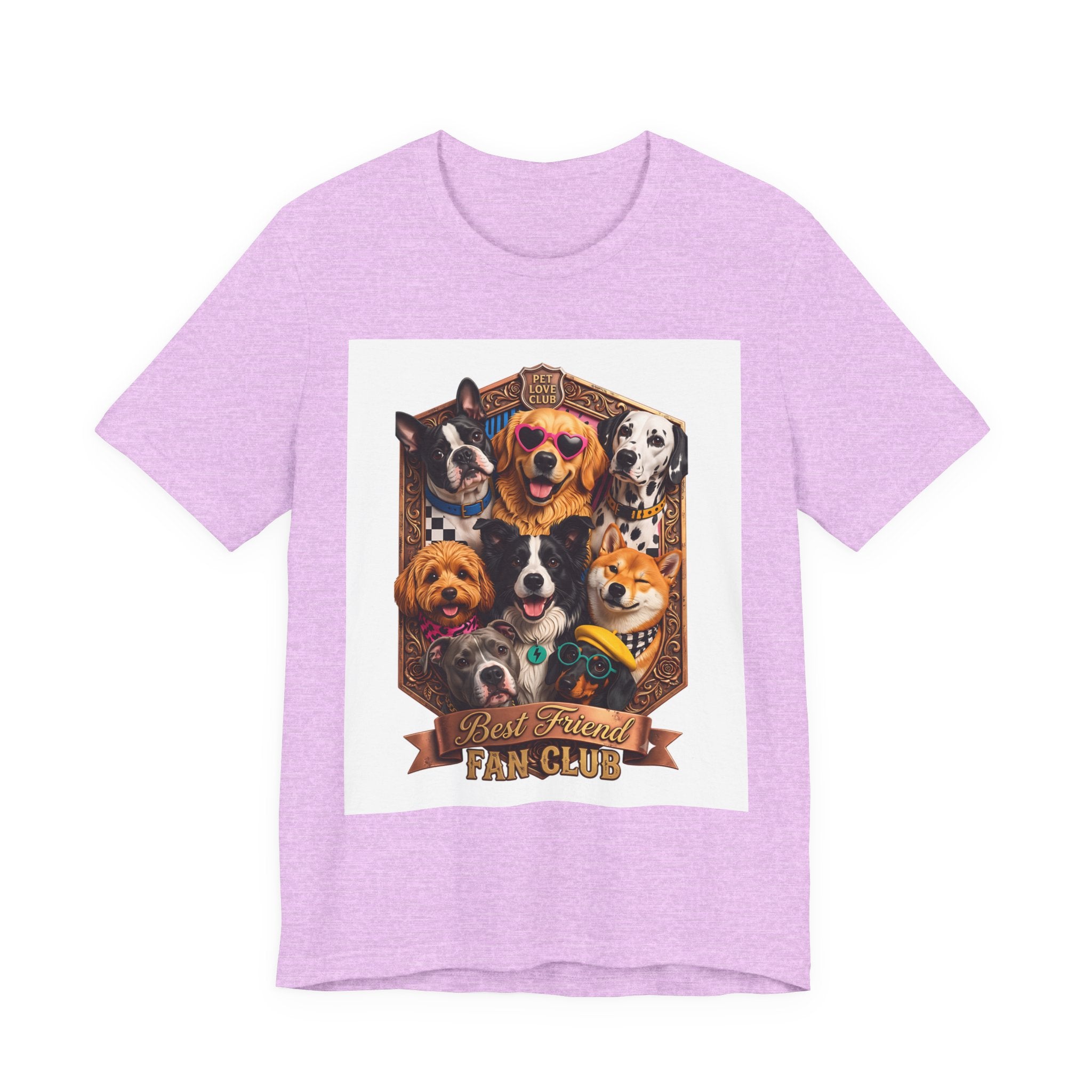 Dog Lover T‑Shirt - "Best Friends Fan Club" Graphic Tee