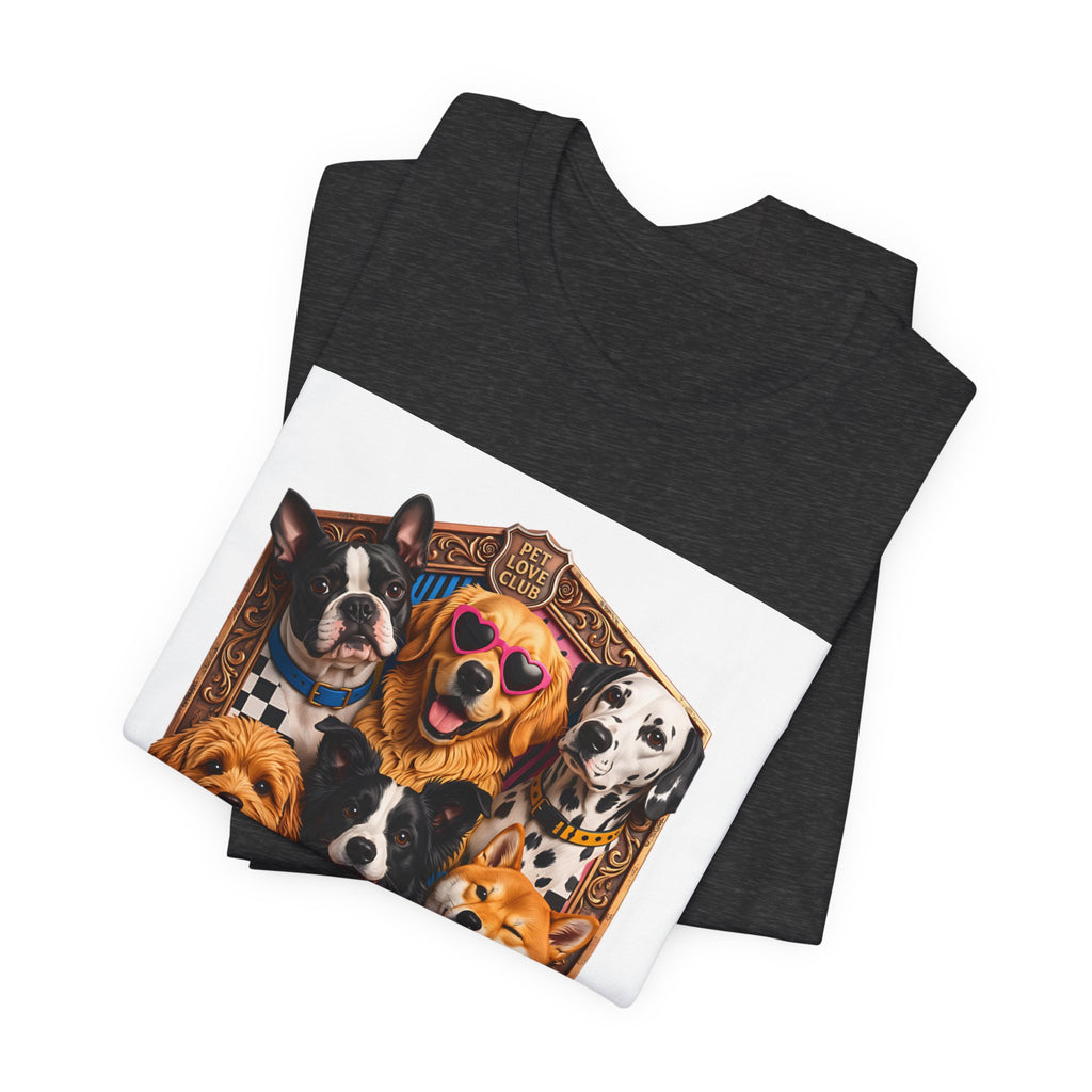 Dog Lover T‑Shirt - "Best Friends Fan Club" Graphic Tee