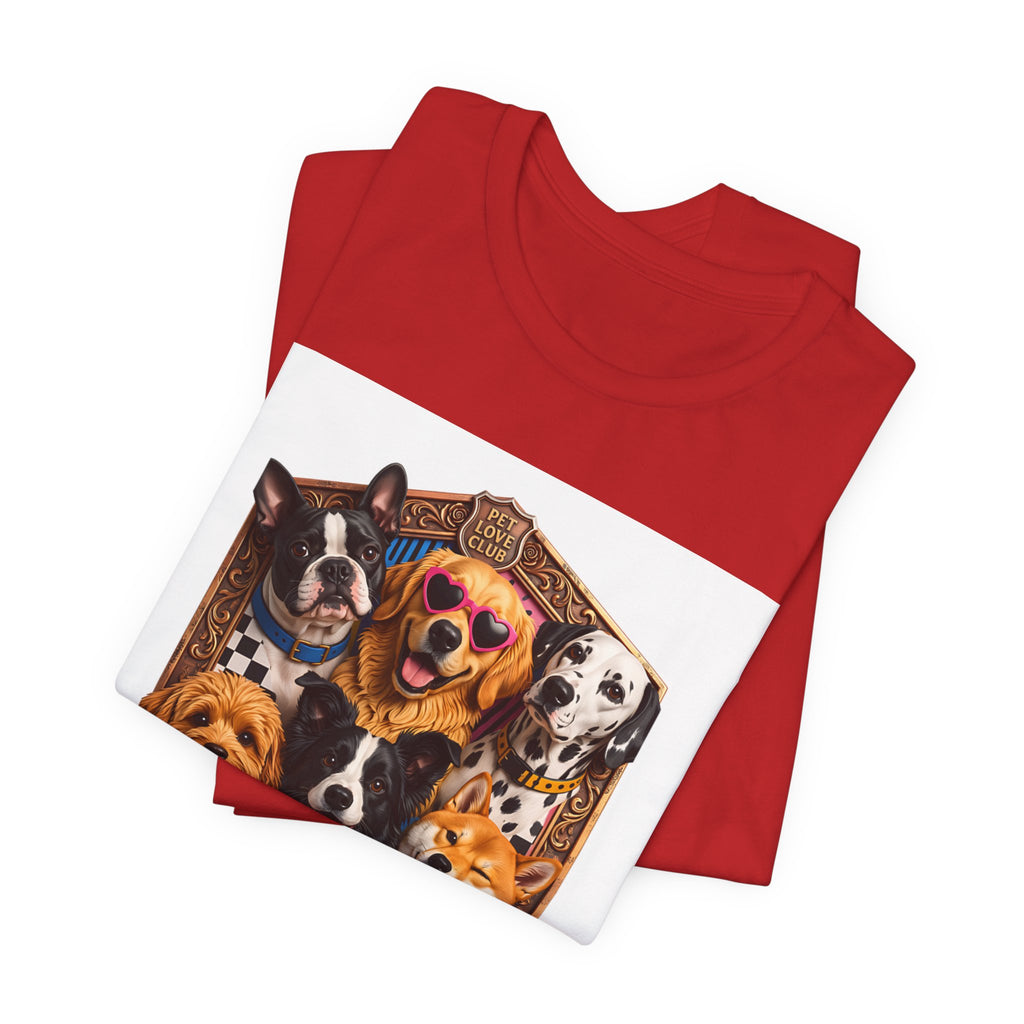 Dog Lover T‑Shirt - "Best Friends Fan Club" Graphic Tee