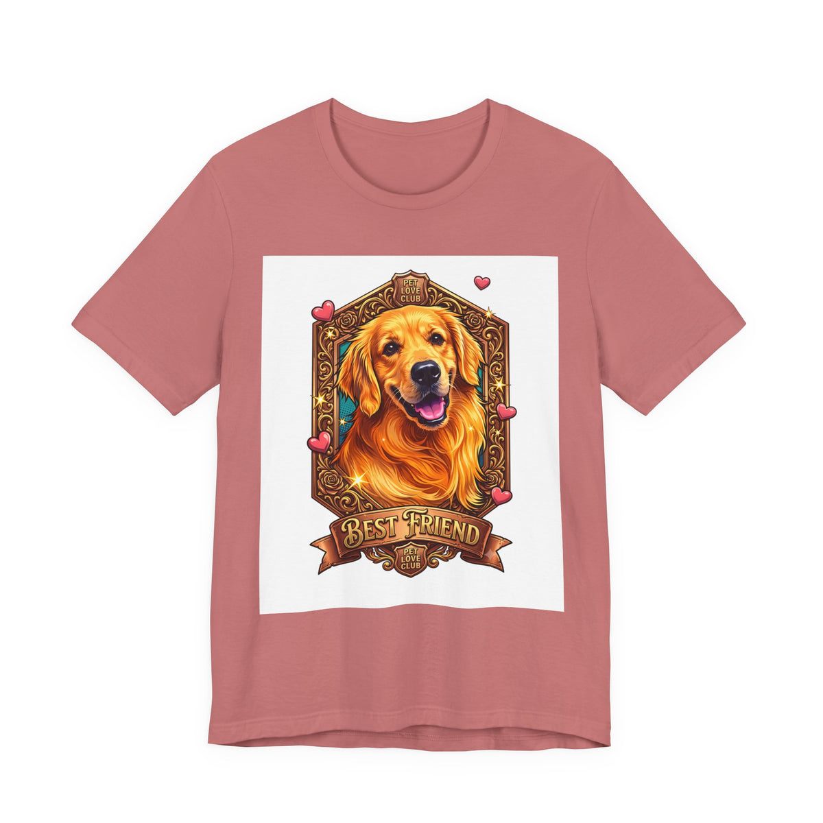 Golden Retriever "Best Friend" T-Shirt