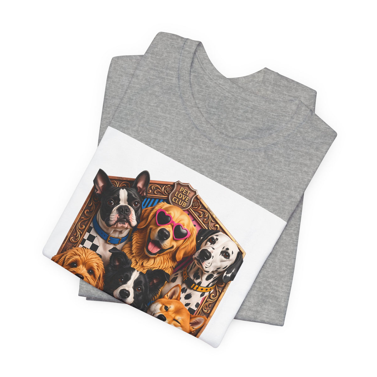 Dog Lover T‑Shirt - "Best Friends Fan Club" Graphic Tee