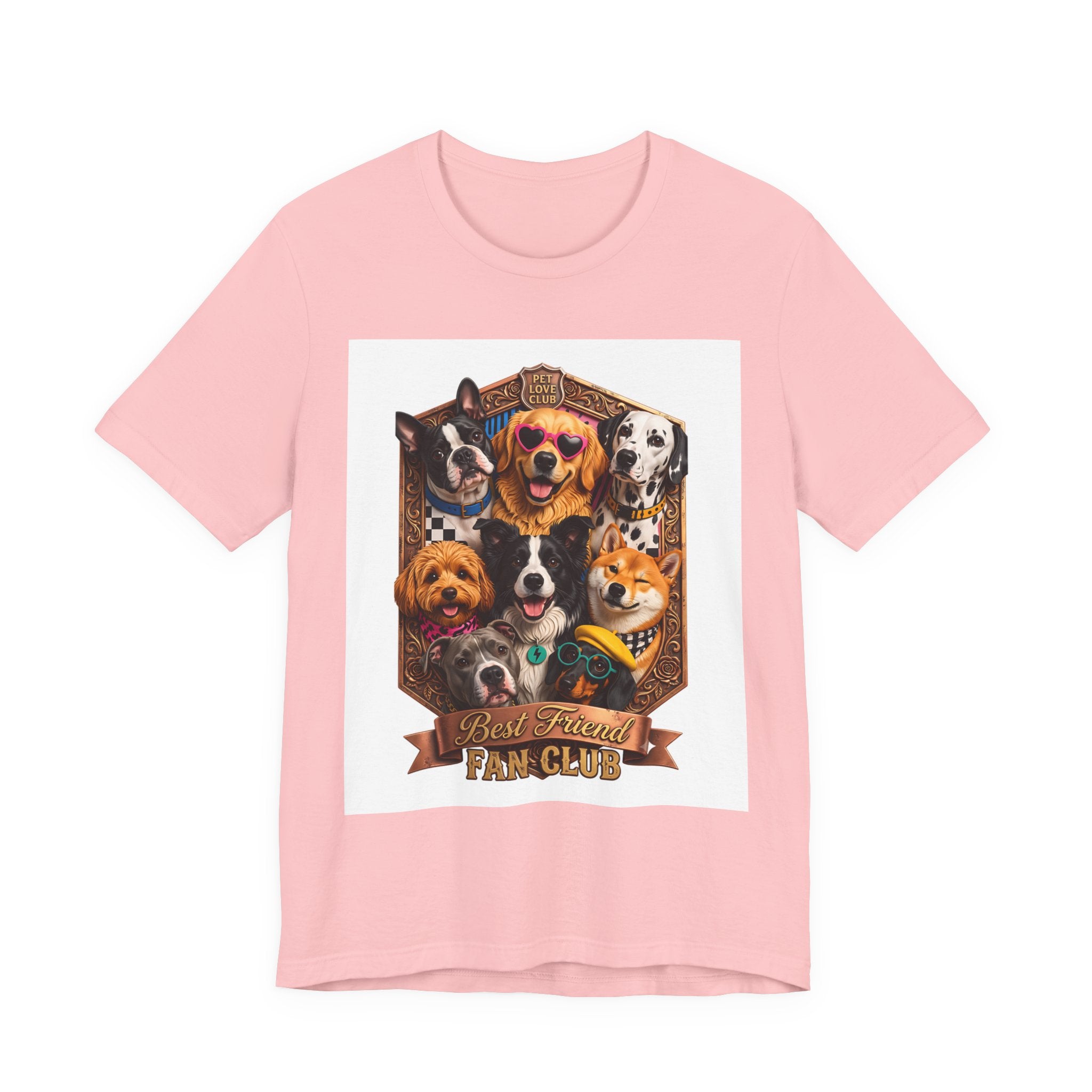 Dog Lover T‑Shirt - "Best Friends Fan Club" Graphic Tee
