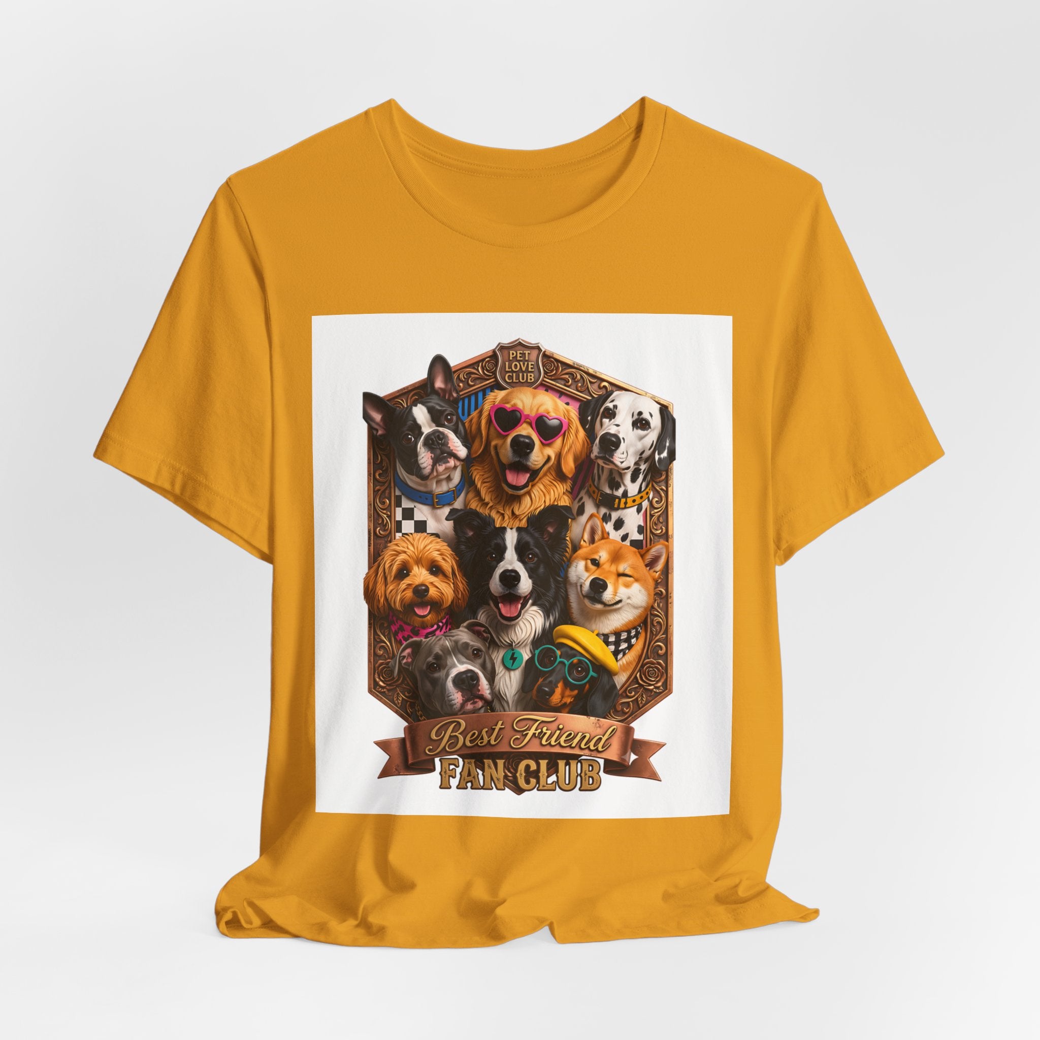 Dog Lover T‑Shirt - "Best Friends Fan Club" Graphic Tee