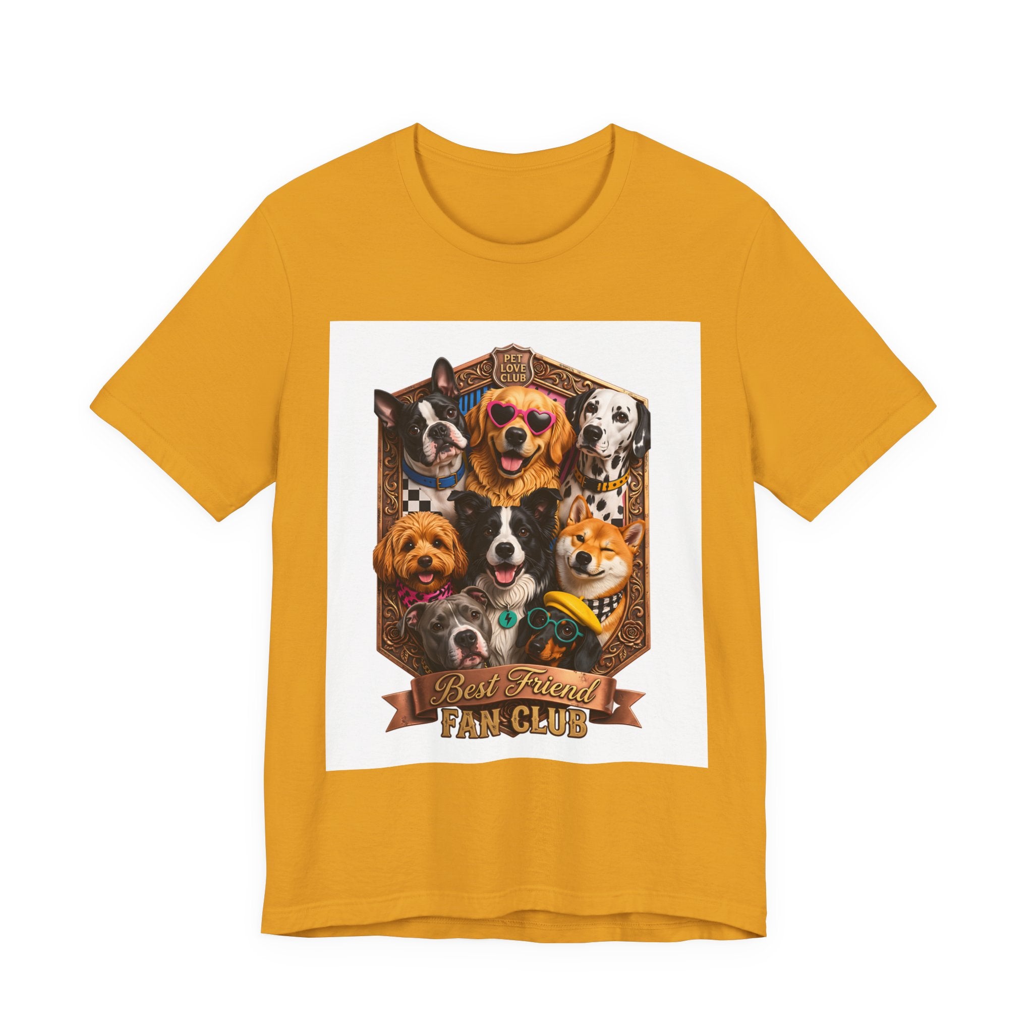Dog Lover T‑Shirt - "Best Friends Fan Club" Graphic Tee