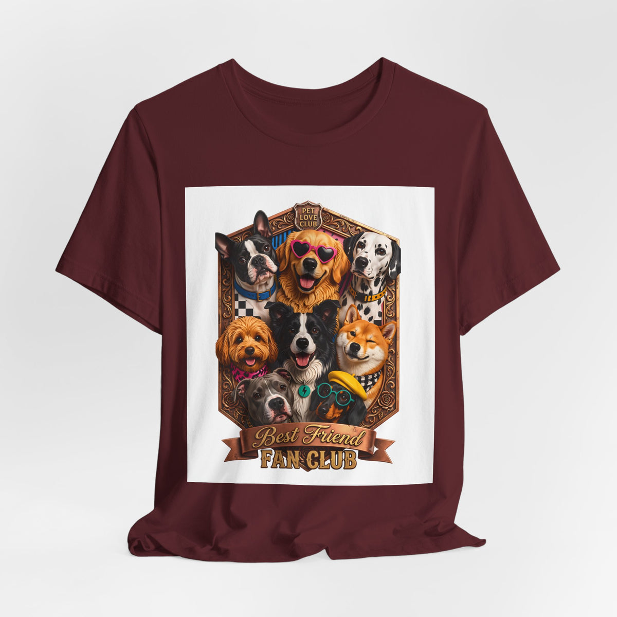 Dog Lover T‑Shirt - "Best Friends Fan Club" Graphic Tee