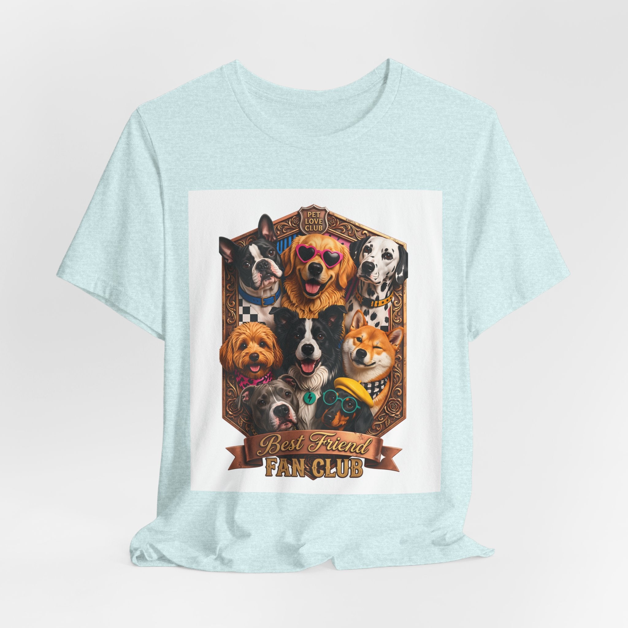 Dog Lover T‑Shirt - "Best Friends Fan Club" Graphic Tee