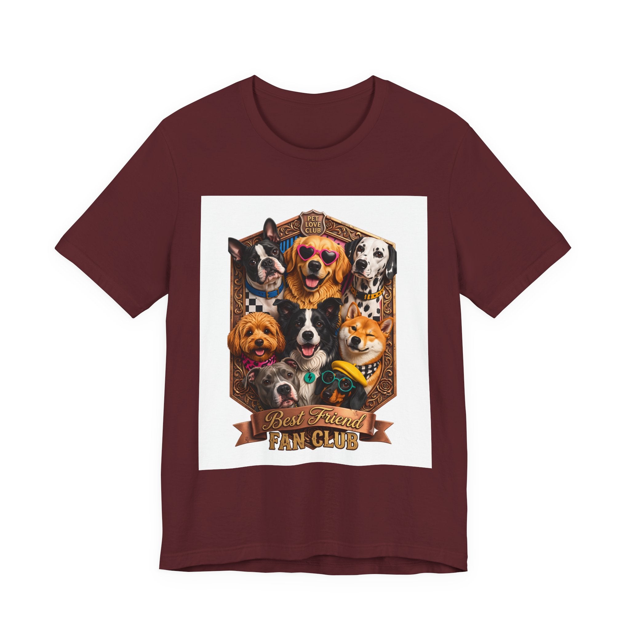 Dog Lover T‑Shirt - "Best Friends Fan Club" Graphic Tee
