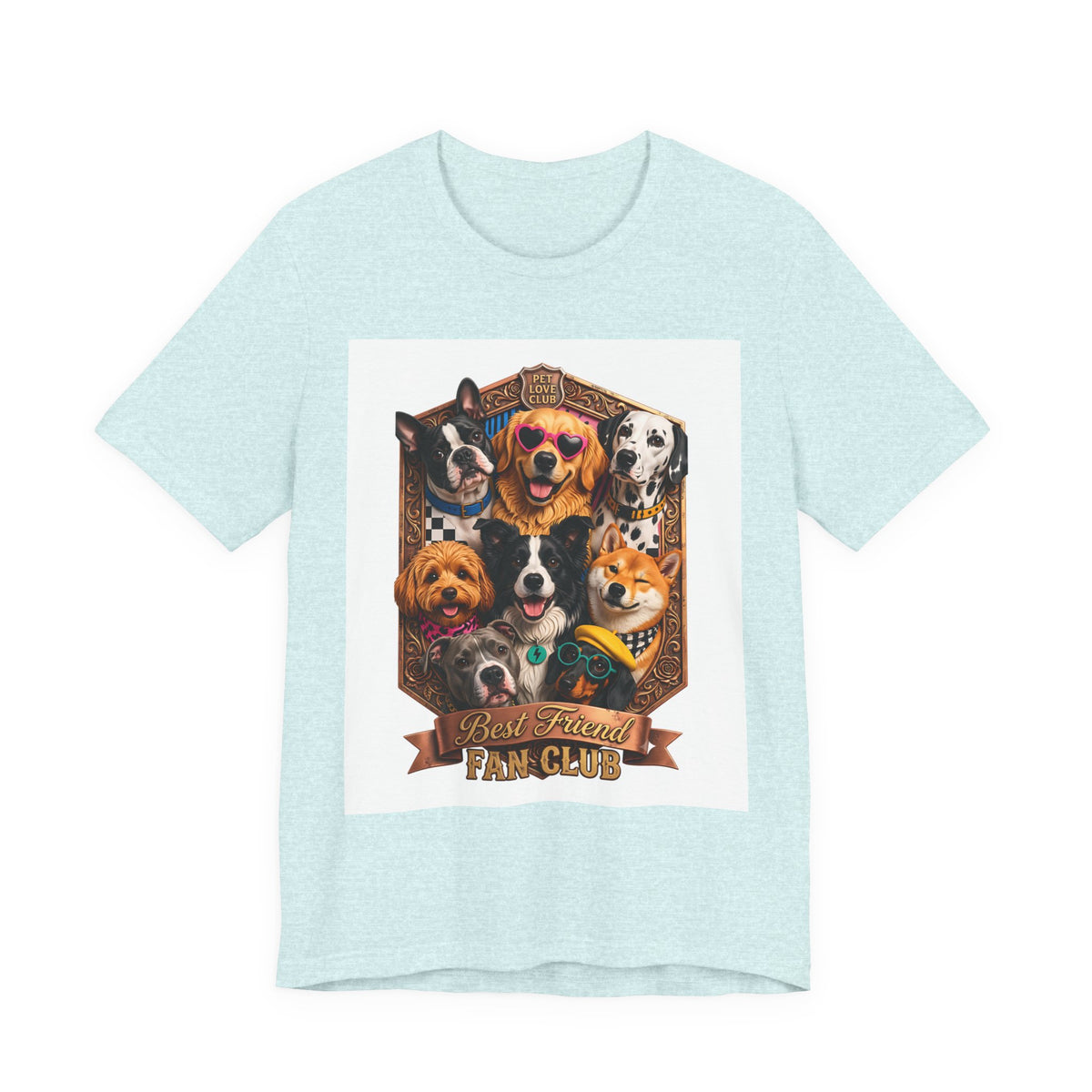 Dog Lover T‑Shirt - "Best Friends Fan Club" Graphic Tee