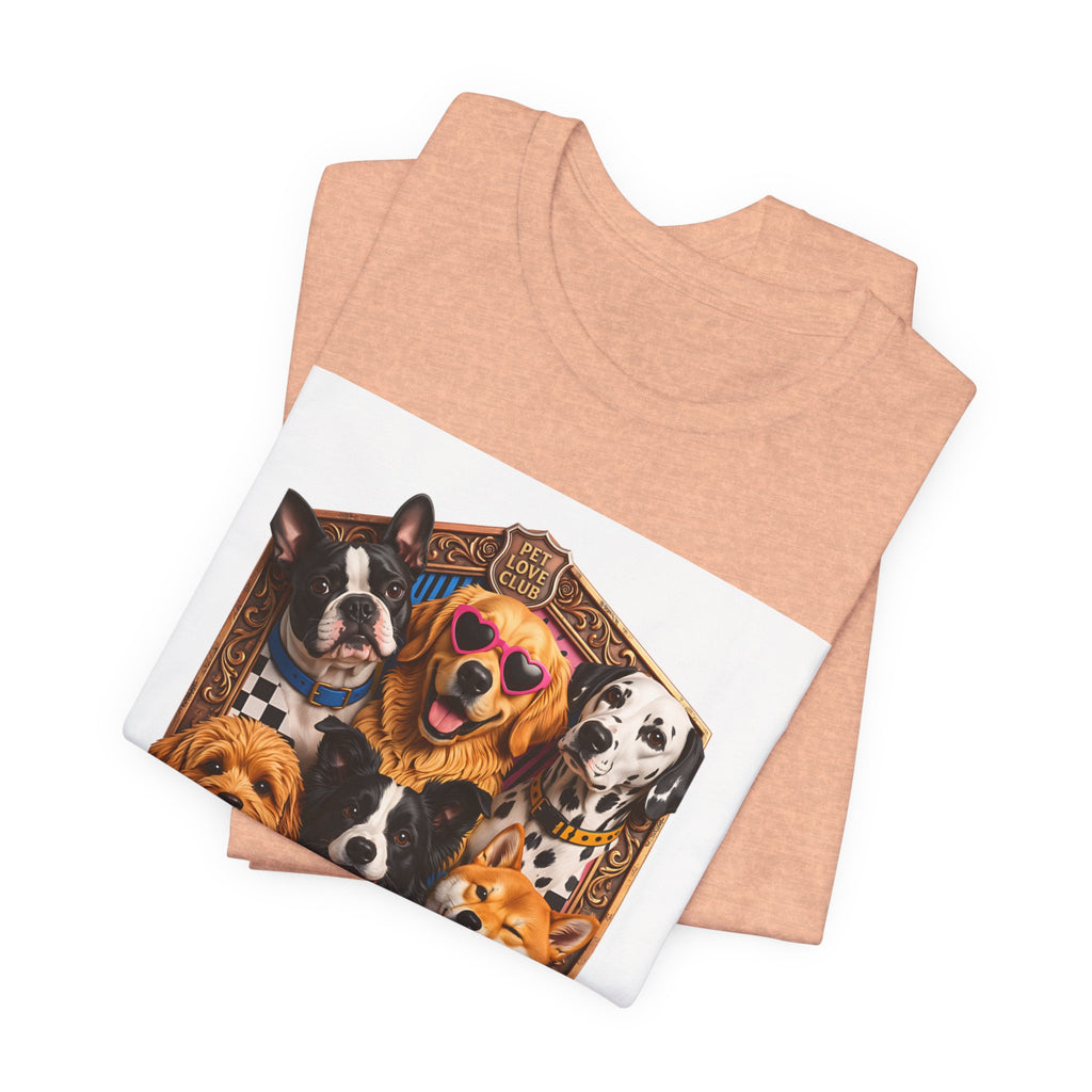 Dog Lover T‑Shirt - "Best Friends Fan Club" Graphic Tee