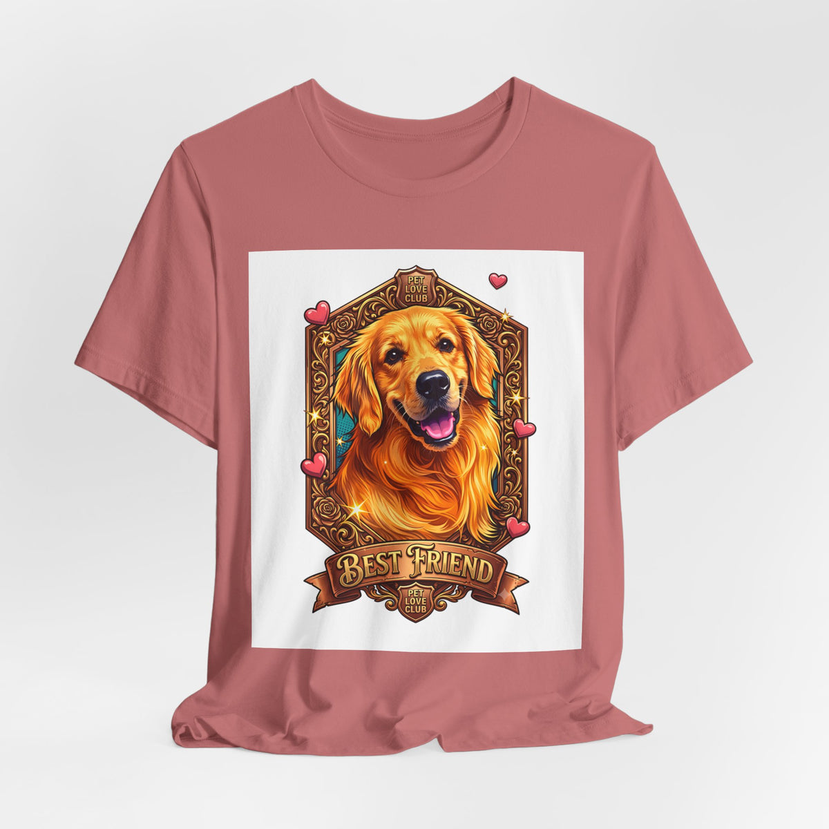 Golden Retriever "Best Friend" T-Shirt