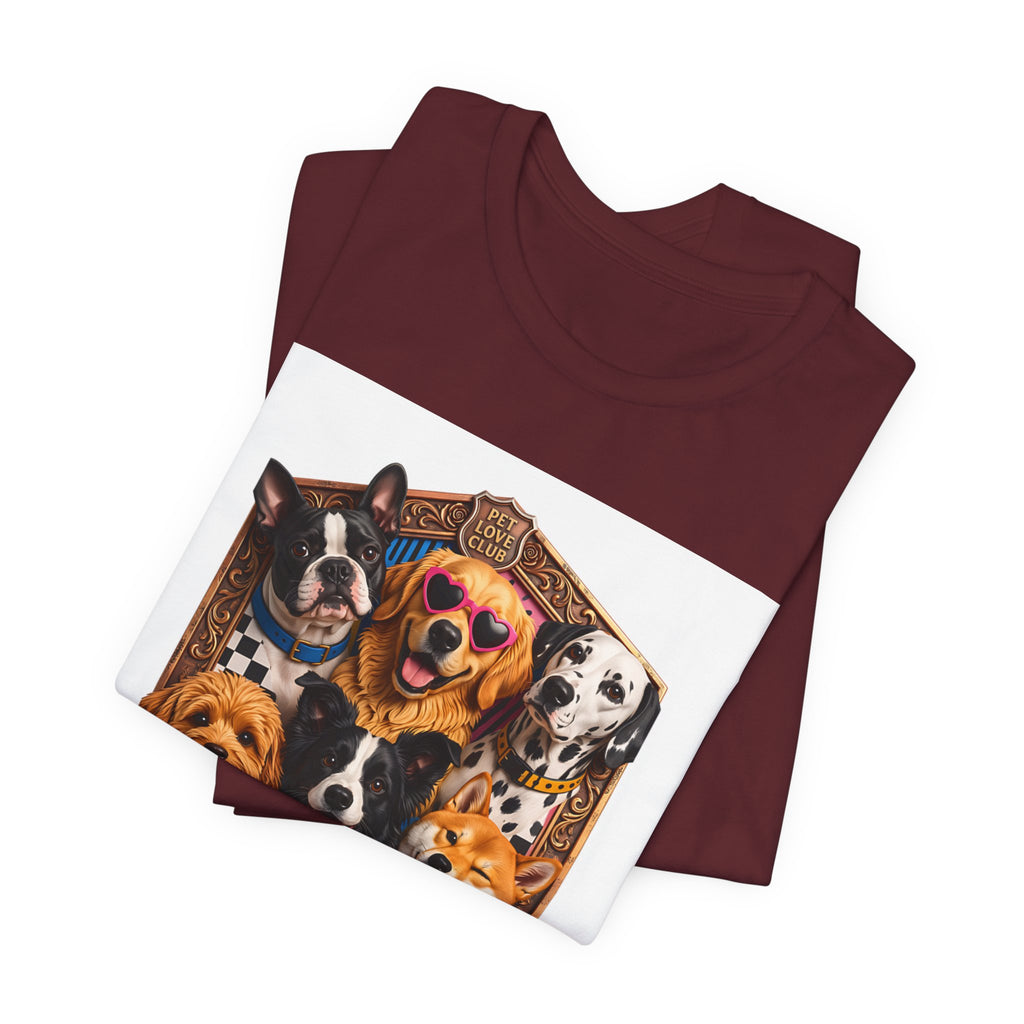 Dog Lover T‑Shirt - "Best Friends Fan Club" Graphic Tee