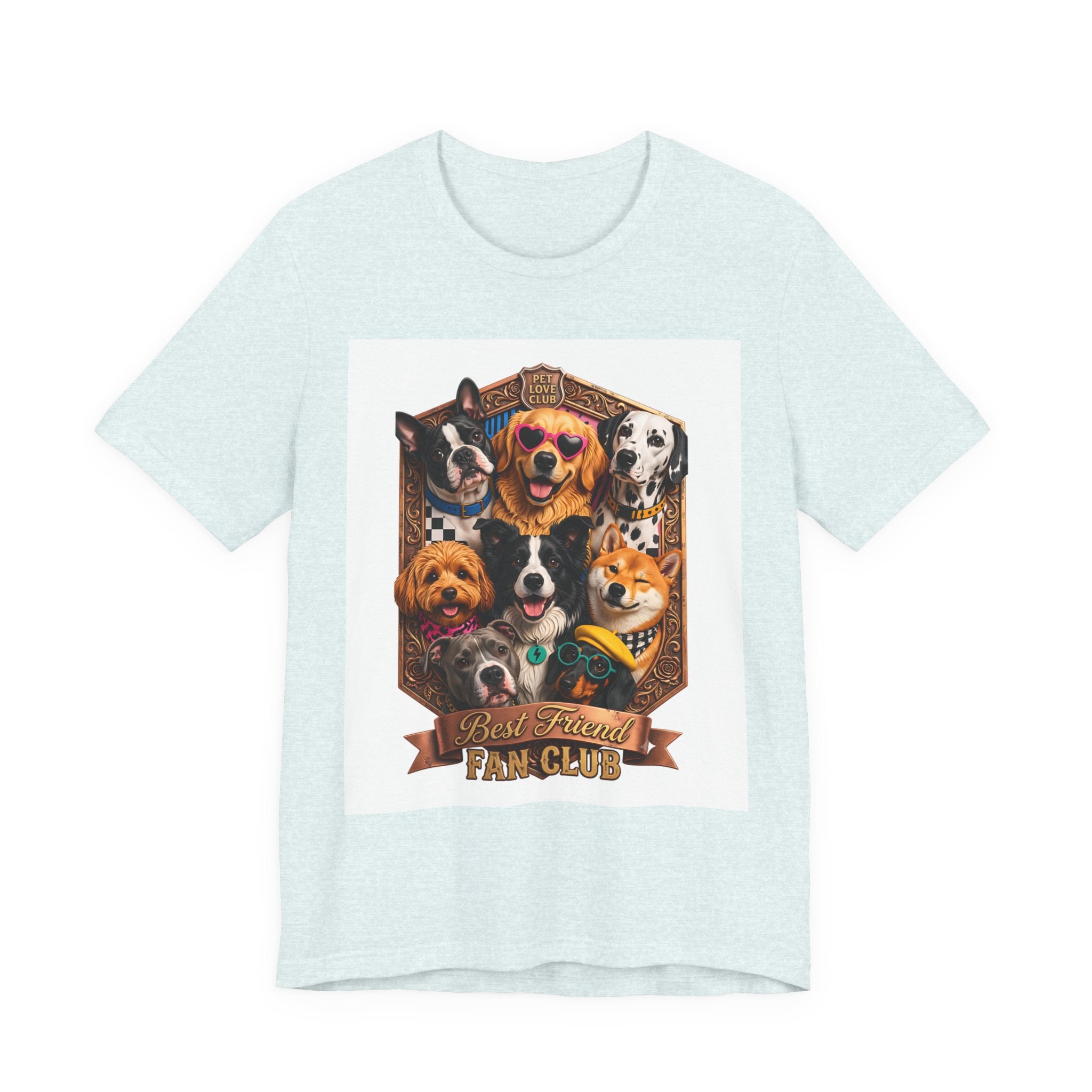 Dog Lover T‑Shirt - "Best Friends Fan Club" Graphic Tee