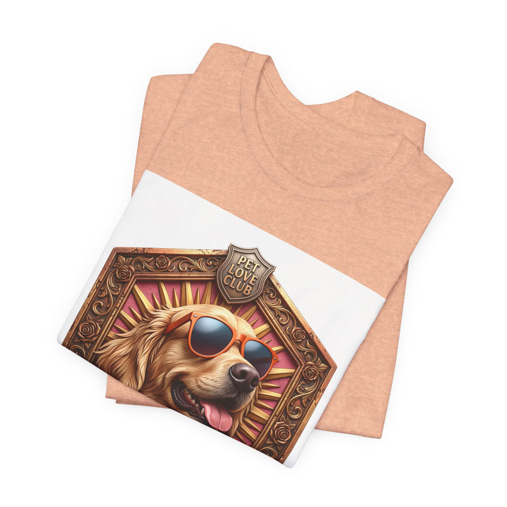 Dog T-Shirt — 'Our Best Friends' Golden Retriever Graphic Tee