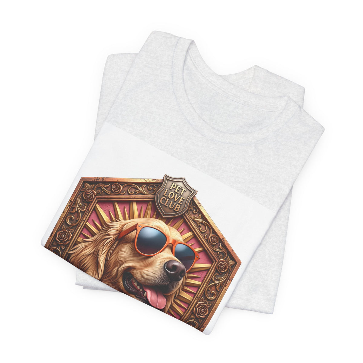 Dog T-Shirt — 'Our Best Friends' Golden Retriever Graphic Tee