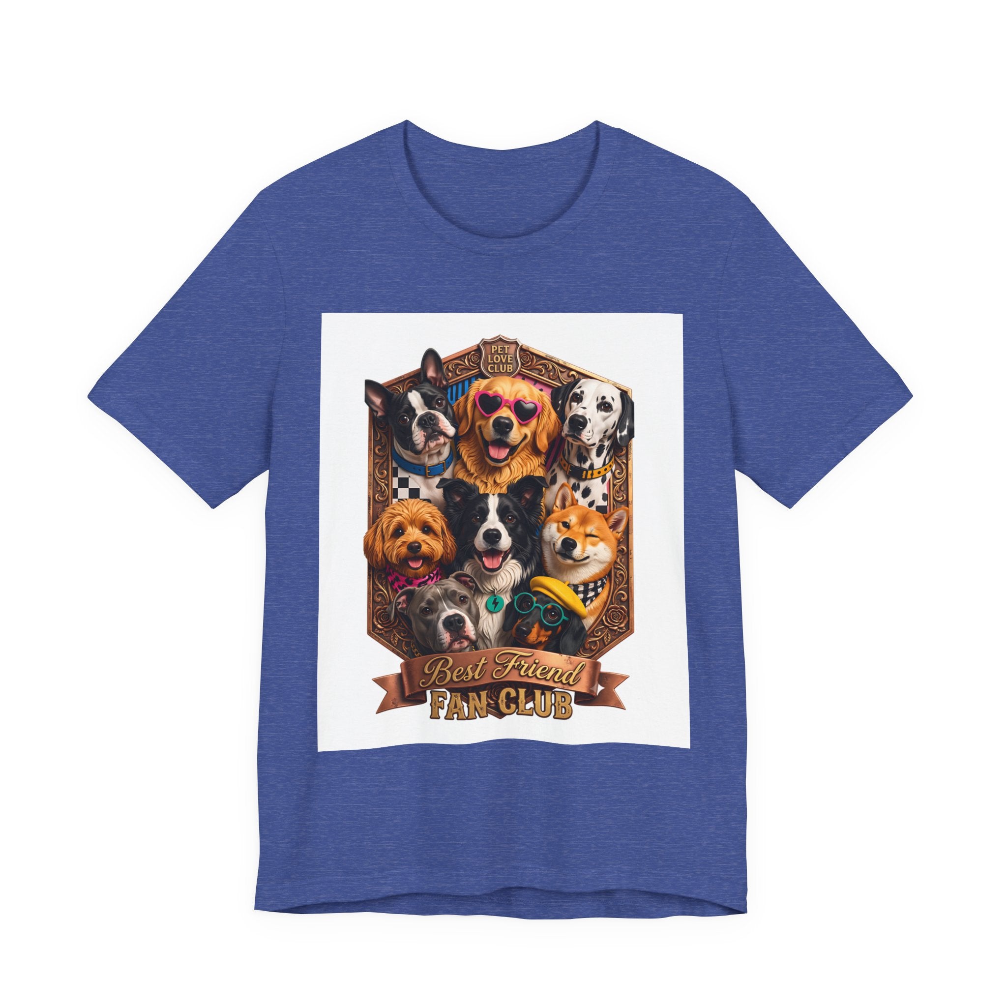Dog Lover T‑Shirt - "Best Friends Fan Club" Graphic Tee